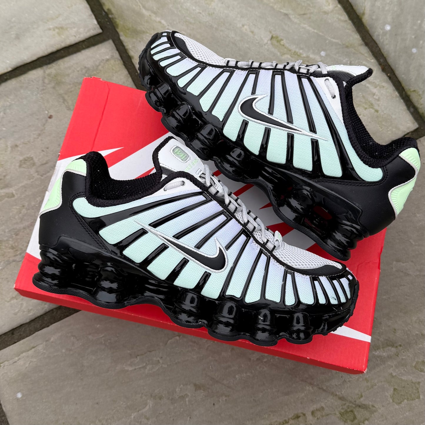 Nike Shox TL - Vapour Green - UK7.5