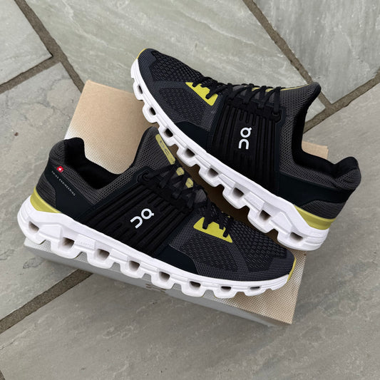 On Running CloudSwift 2.0 - Magnet Black / Citron Yellow - UK9