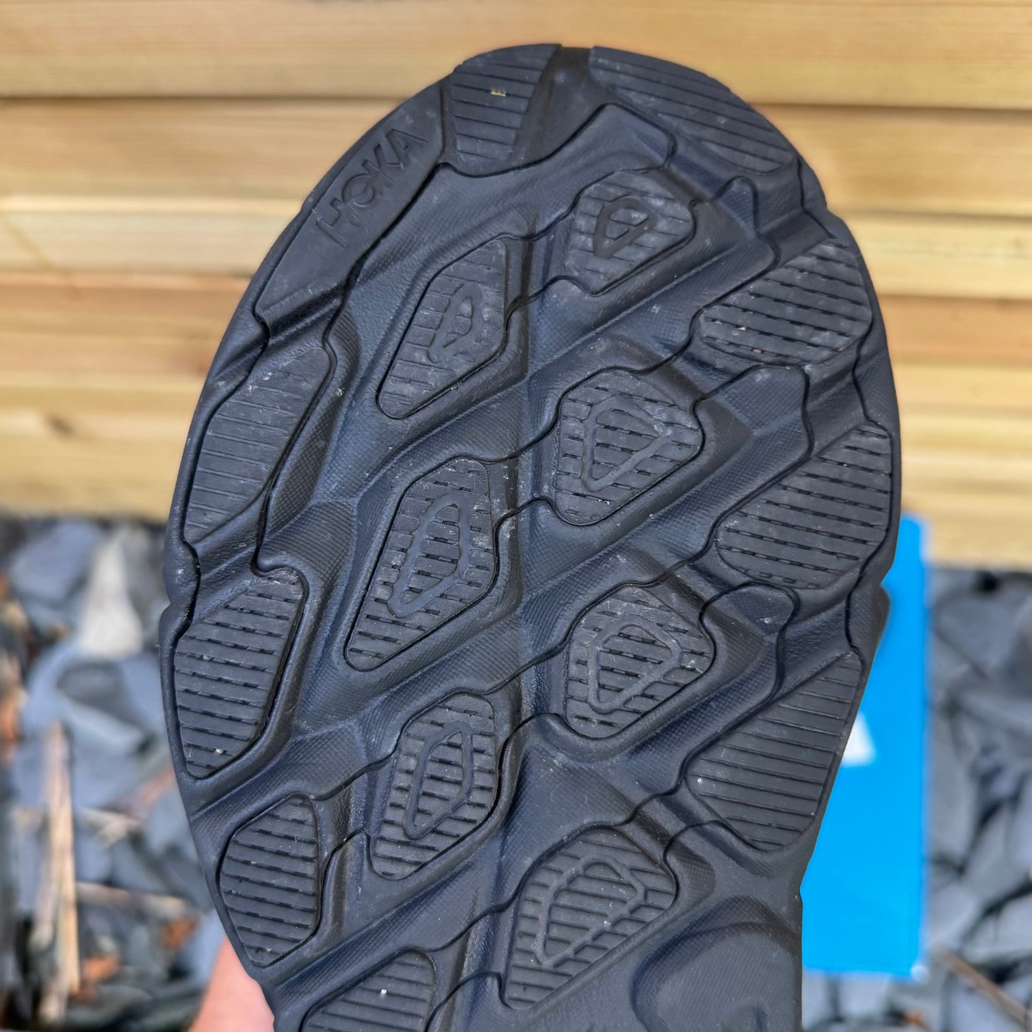 Hoka Clifton 9 Gore-Tex - Black Reflect - UK8.5
