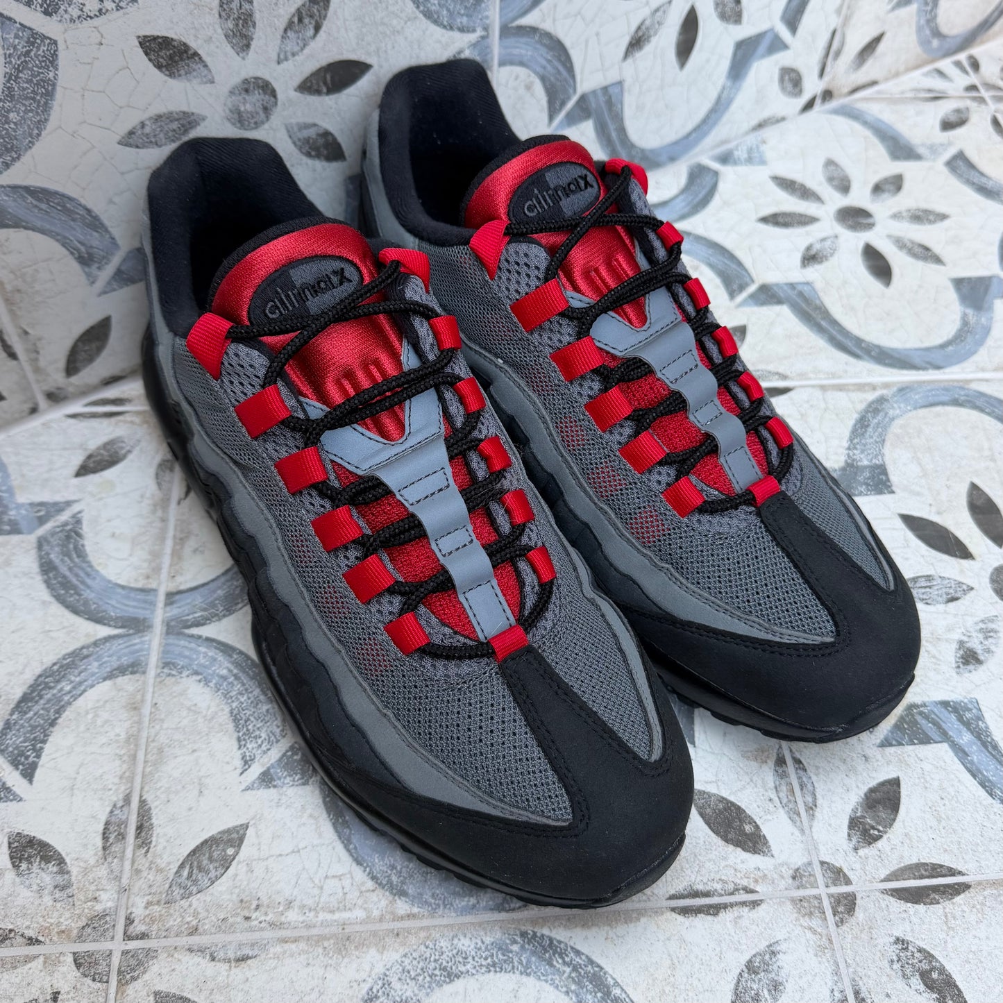 Nike Air Max 95 ID “Nike By You” - Black / Red - UK9