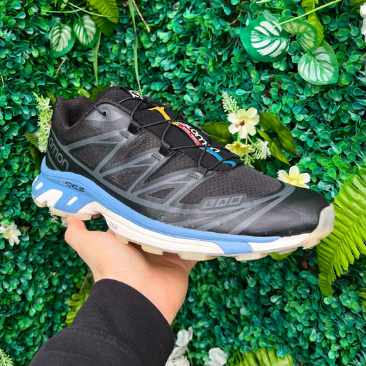 Salomon XT-6 - Clear Black / Riviera / Nimbus Cloud - UK10