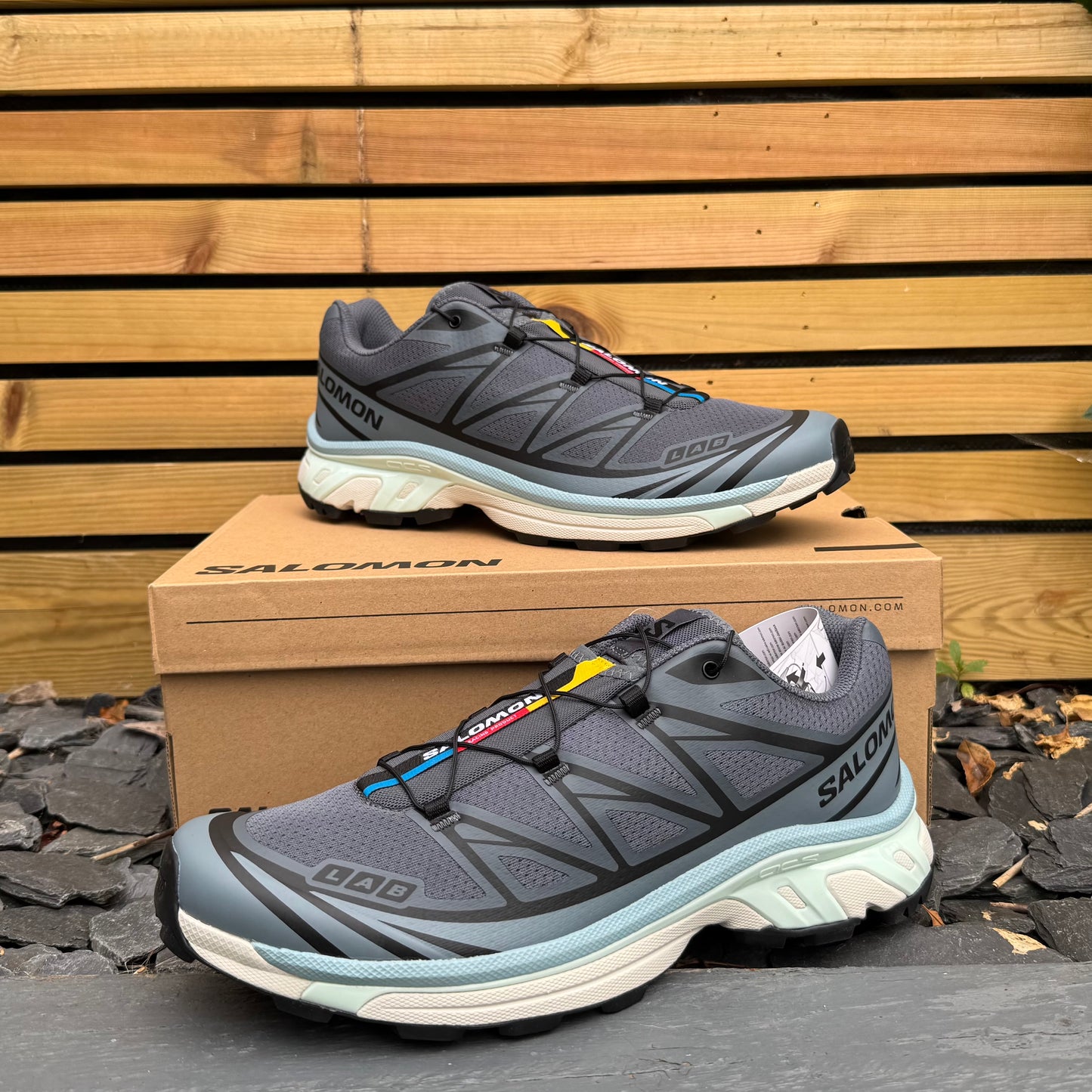 Salomon XT-6 - Turbulence / Trooper / Clearly Aqua - UK11 - Brand New