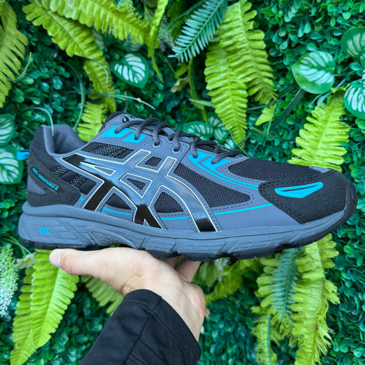 Asics Gel-Venture 6 - Black / Carrier Grey / Blue - UK10