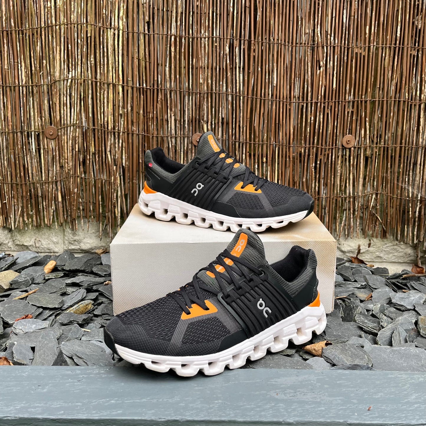 On Running CloudSwift 2.0 Black / Orange UK10