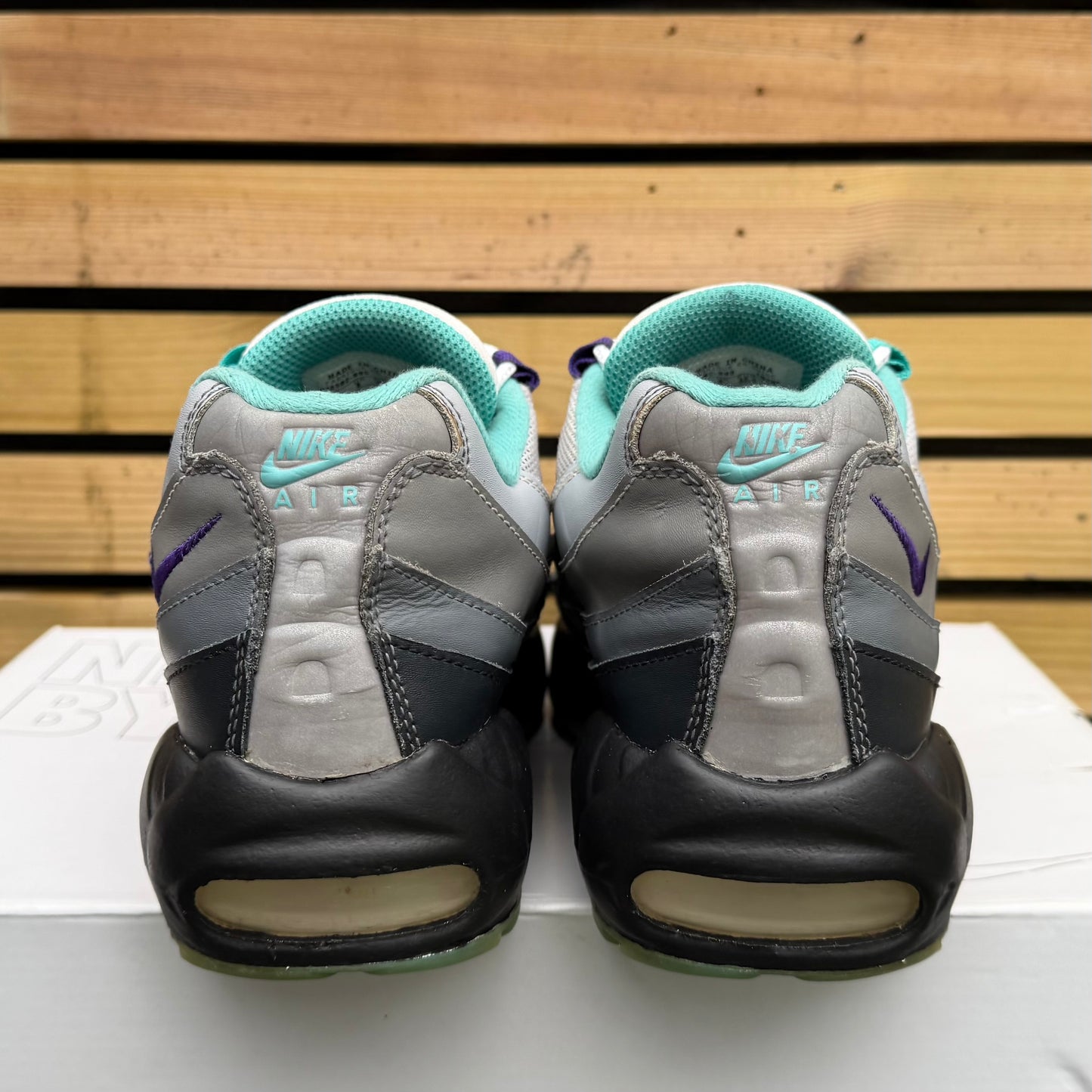 Nike Air Max 95 ID “Nike By You” - Teal / Lavender Gradient - UK8