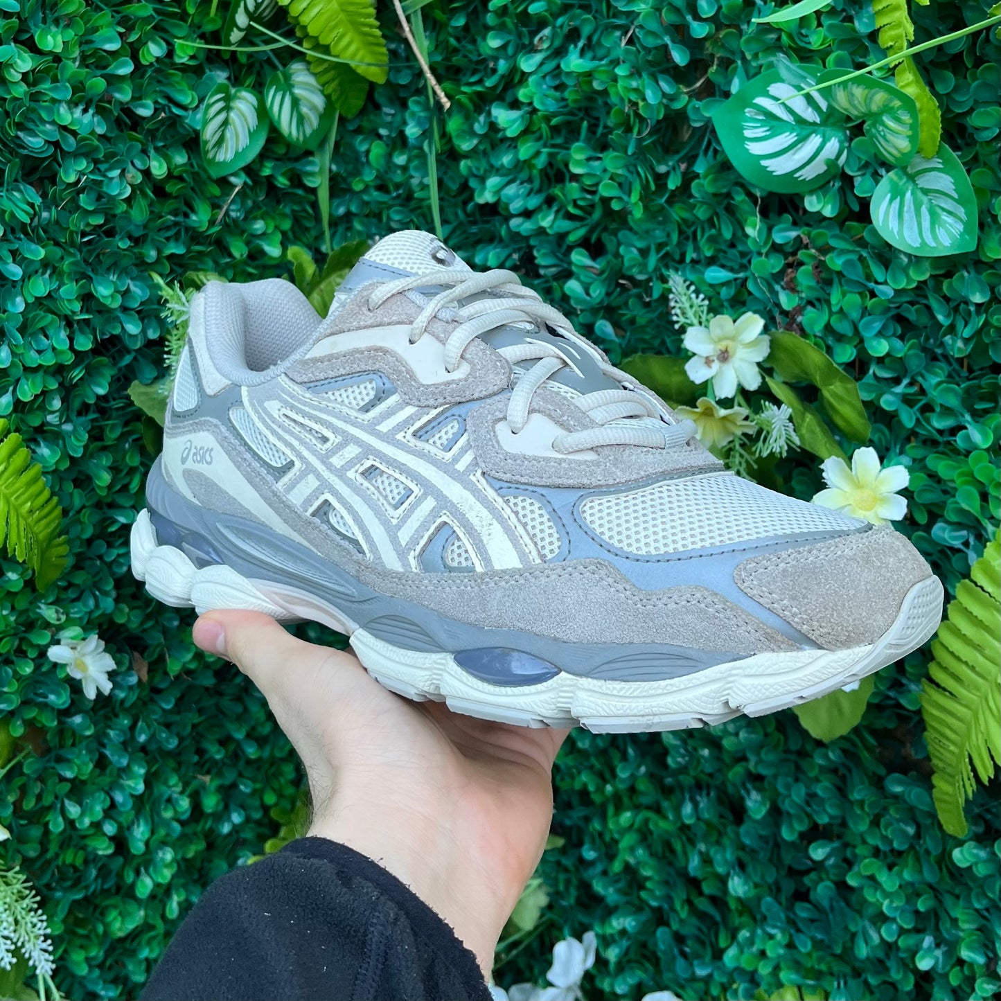 Asics Gel-NYC - Cream / Oyster Grey - UK9