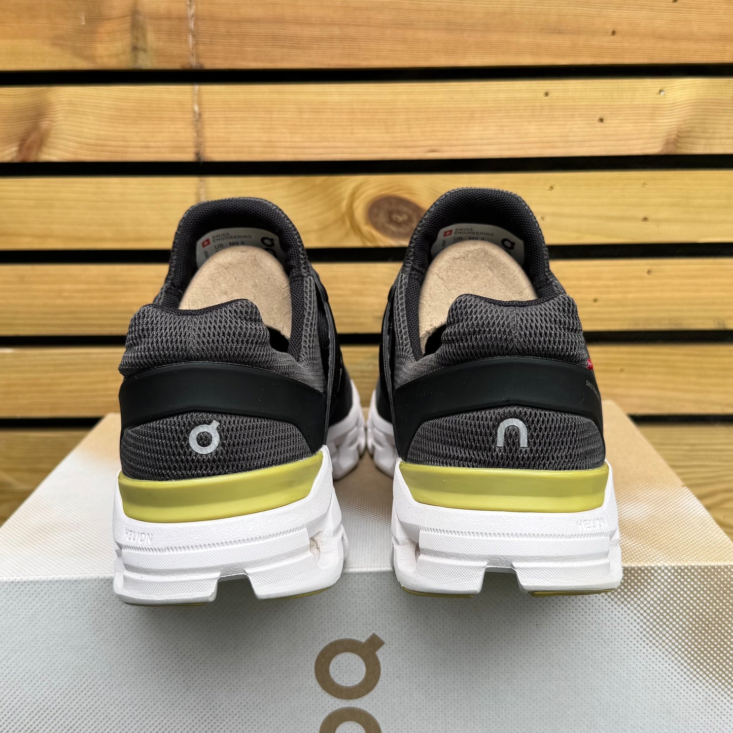 On Running CloudSwift 2.0 - Magnet Black / Citron Yellow - UK9