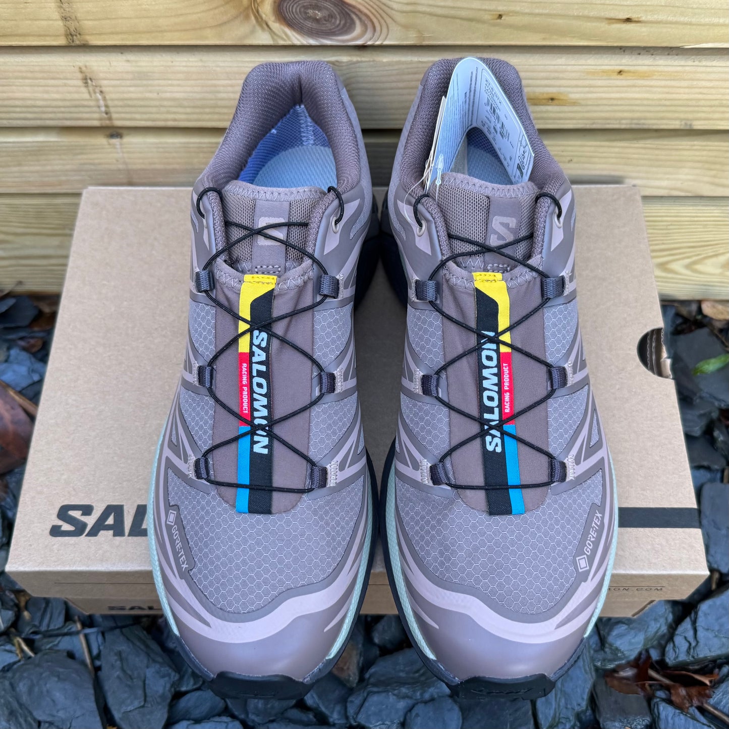 Salomon XT-6 Gore-Tex - Iron / Etherea / Seagrass - Multiple Sizes - Brand New