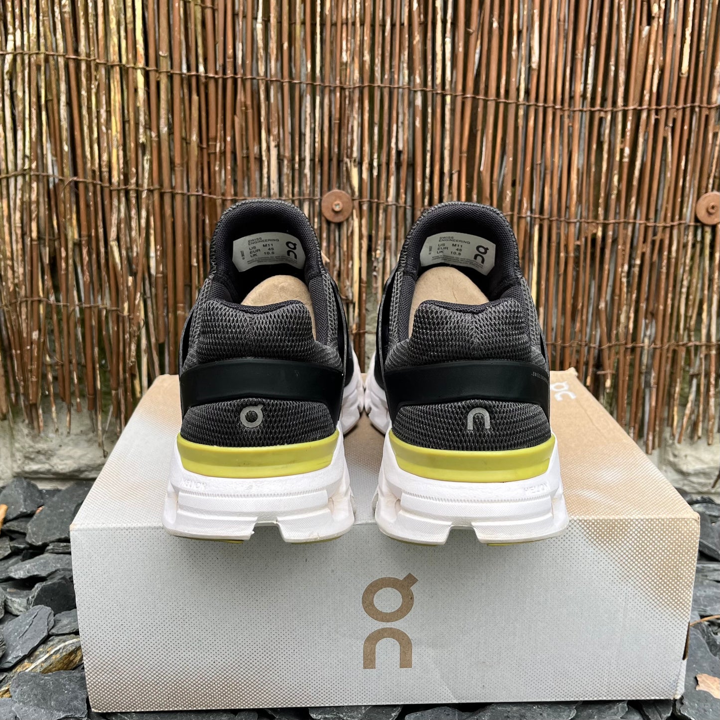 On Running CloudSwift 2.0 Black / Lime UK10.5