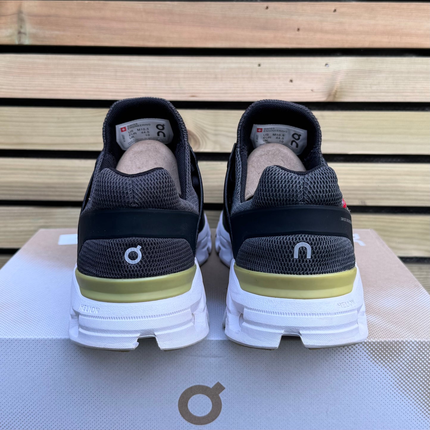 On Running CloudSwift 2.0 - Magnet Black / Citron Yellow - UK10