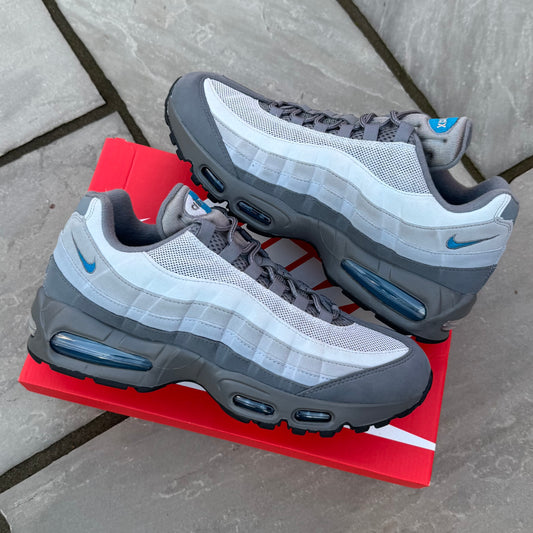 Nike Air Max 95 OG Big Bubble - Smoke Grey / Abyss Green - UK10