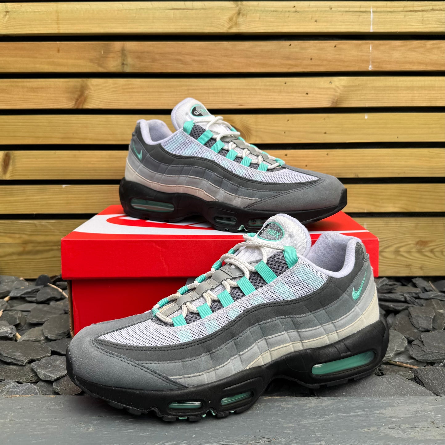Nike Air Max 95 JD Exclusive - Hyper Turquoise - UK10.5